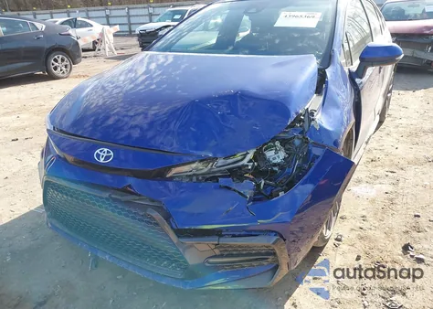 2021 Toyota Corolla Se from USA, damaged, VIN JTDS4MCE4MJ077739